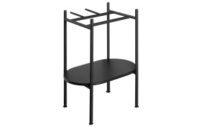 pesuallaskonsoli Puno 400x820x360 mm, musta