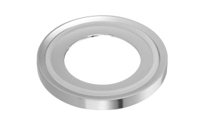 metallinen rengas malja-altaan alle 10 mm, kromi