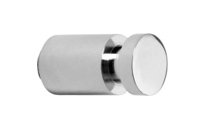 X-ROUND E Koukku 30mm, kromi (15x30 mm)