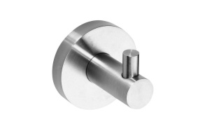 X-STEEL Koukku, harjattu ruostumaton teräs (55x55x50 mm)