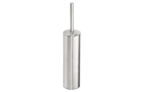 X-STEEL WC -harja / pidike, harjattu ruostumaton teräs (55x390x105 mm)