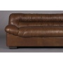 diivan Douglas Wax Leather Chocolate