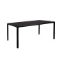 söögilaud Storm 160x90 Black