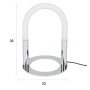 laualamp Arch Chrome