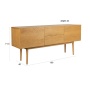 kapp High On Wood Oak 2dr 2do