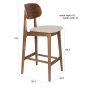 baaritool Marais Wood/Beige