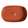 valamu töötasapinnale Infinity Oval 55x36 cm, terracotta