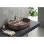 valamu töötasapinnale Infinity Oval 60x40 cm, taupe