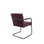 käsinojallinen tuoli Stitched Velvet, Plum