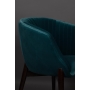 käsinojallinen tuoli Dolly Blue (fire retardant)