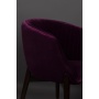 käsinojallinen tuoli Dolly Purple (fire retardant)