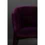 käsinojallinen tuoli Dolly Purple (fire retardant)