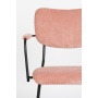 käsinojallinen tuoli Benson, Pink