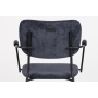 käsinojallinen tuoli Benson, Dark Blue