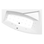 massaaživann  EVIA R  160x100x47cm,  Active Hydro-Air,  kroom