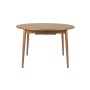 Söögilaud Twist Round Walnut