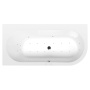 massaaživann  ASTRA L  165x80x48cm,  Active Hydro-Air,  kroom