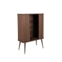 vitriinikaappi Barbier Walnut