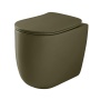 rimless põrandale paigaldatav pott Nolita, matt roheline