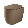 rimless põrandale paigaldatav pott Nolita, matt beež
