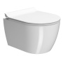 seina wc Pura Swirlflush, 35x46 cm, valge ExtraGlaze