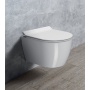 seina wc Pura Swirlflush, 35x46 cm, valge ExtraGlaze