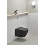 seina wc Modo Swirlflush, 37x52 cm, must dual-matt