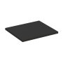 töötasapind Black 80x46x2.2 cm, matt must