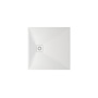 dušialus Lettera 90x90 valge, komplektis jalad, paneel ja sifoon