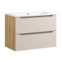 valamukapp Dune Beige  80 cm 2 sahtlit