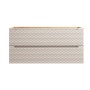 valamukapp Waves Beige  120 cm 2 sahtlit