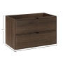 valamukapp Linea 80 cm 2 sahtlit