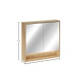 peegelkapp Estetica 80 cm 2 ust