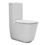 wc alus Tribeca, Tech (antibakteriaalne pind) (511701TK + 378101 + 750990), ilma istmeta