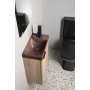 betoonist valamu AGOS 40x22cm,  L/R,  dark brown