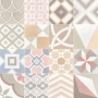 CAPRICE DECO Patchwork Pastel 20X20 (EQ-5), müük ainult paki kaupa (1 pakk = 1 m2)