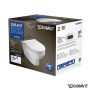 seinä-wc-istuin Duravit Durastyle Basic rimless + hitaasti sulkeutuva istuinkansi