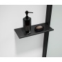 seinariiul seinaprofiilile ESCA ES8225 230x120 mm, must matt