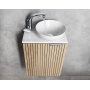 valamukapp LATUS X STRIP 39.4x50x22 cm, Oak Alabama