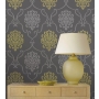 Accents Damask Lime/Grey