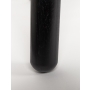 ruokapöytä Glimps Black, 120/162x80 cm