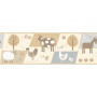 Hoopla Farm Animal Border Neatral