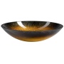 klaasist valamu töötasapinnale  Selva 50.5x38 cm, gold