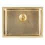roostevaba köögivalamu ZENITH 60x45cm,  gold matt