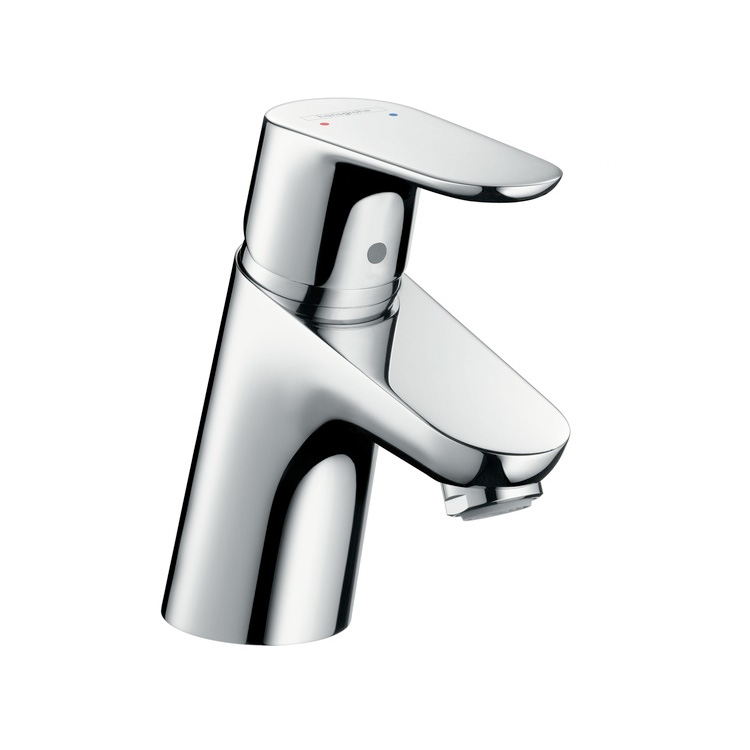 Hansgrohe Focus single lever basin mixer 70 with pop-up waste set